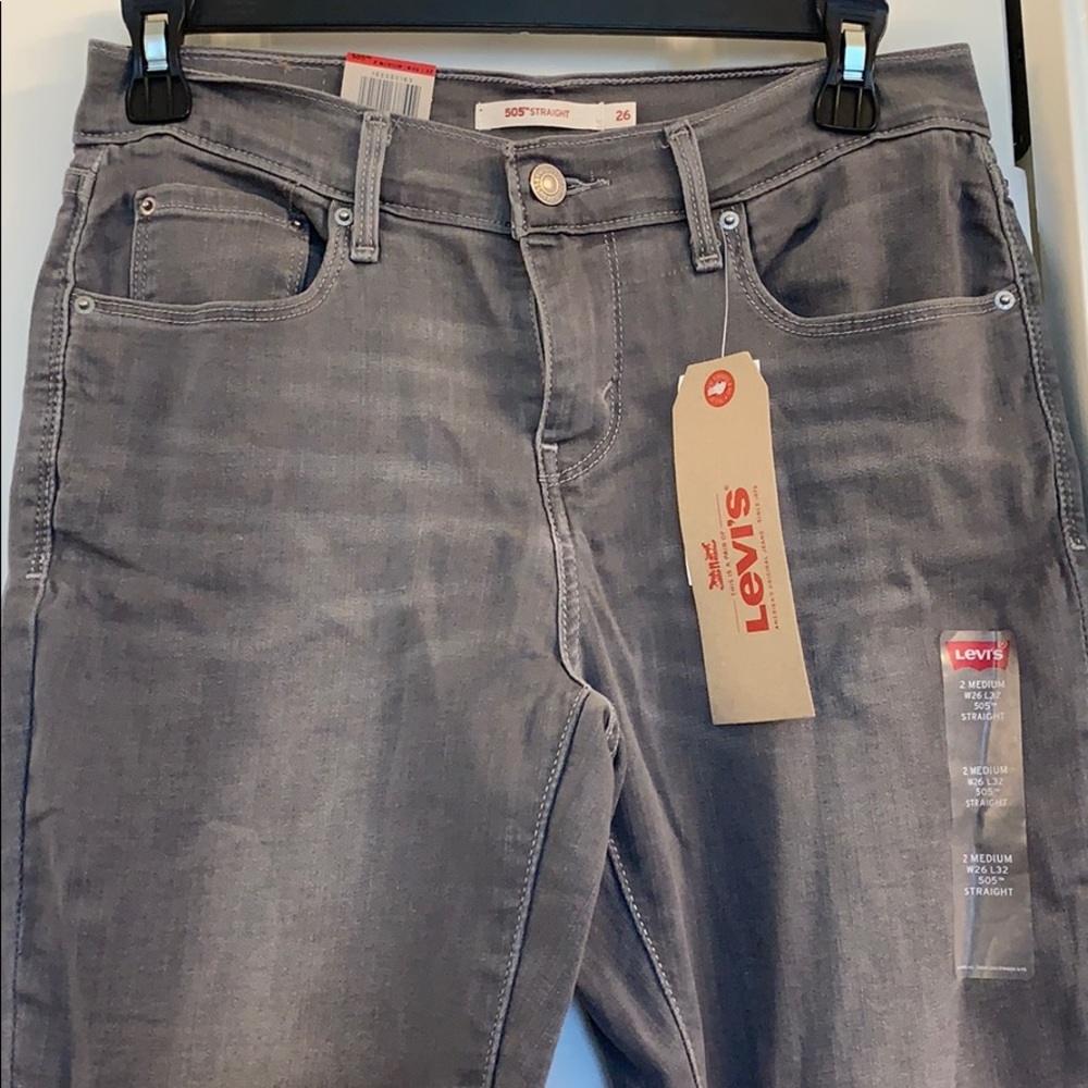 New w tags Levi’s 505 stretch denim jeans